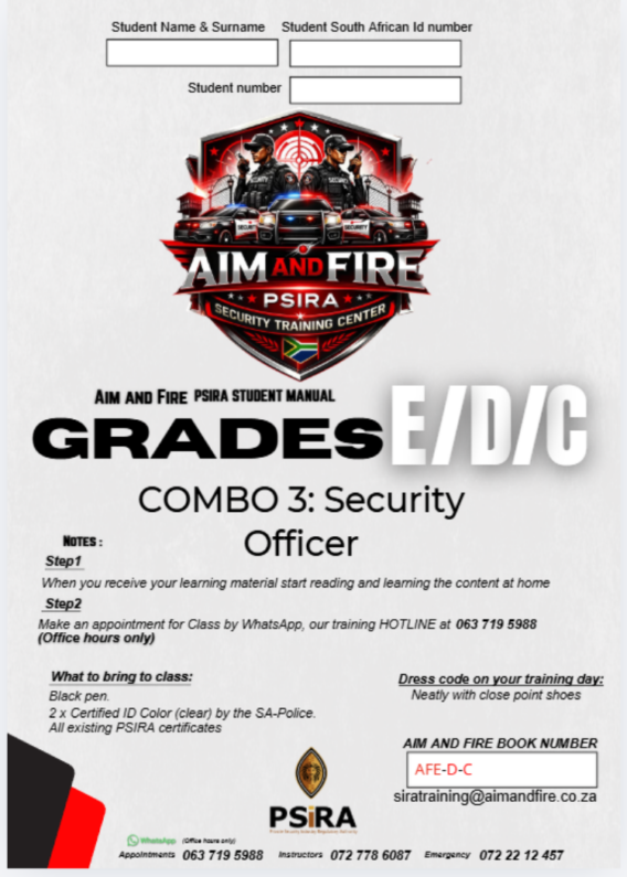 Grade E/D/C